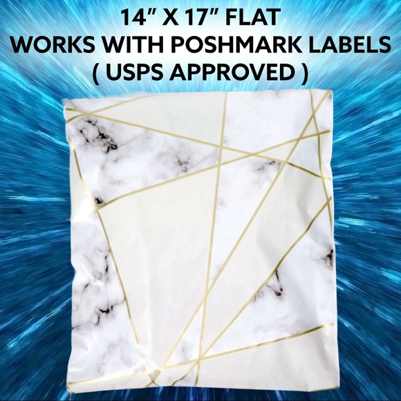 25 14X17 Marble Poly Mailers PRICE IS FIRM - Picture 8 of 11